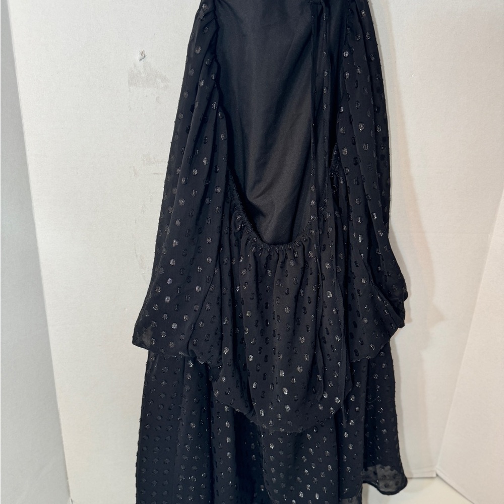 NEW WITH TAGS Black Polka Dot Halter Dress - Picture 4 of 4
